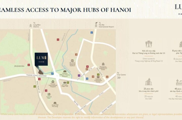 Hình ảnh vị trí Lumi Hanoi